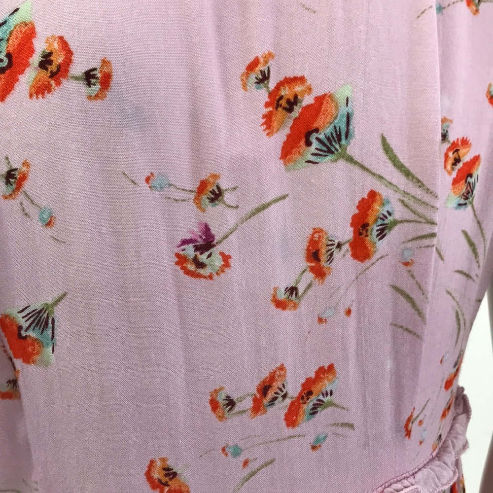 Pink Maxi Floral Dress - Picture 7 of 8